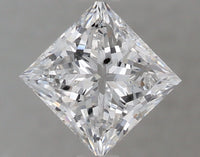 Luxury E Color SI1 Clarity 1.10 CT Princess Shape Moissanite Diamond For Gift Ring