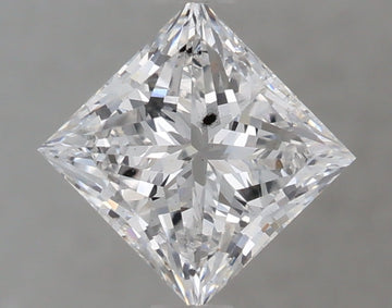 Luxury E Color SI1 Clarity 1.10 CT Princess Shape Moissanite Diamond For Gift Ring