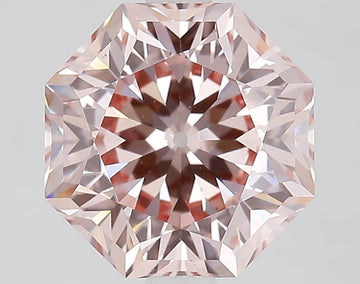 Beautiful Fancy Intense Pink Color VS1 Clarity 2.87 CT Antique Shape Moissanite Diamond For Cocktail Ring