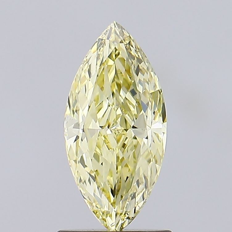 Shiny Marquise Shape Fancy Intense Yellow Color 1.13 CT VVS2 Clarity Moissanite Diamond For Cocktail Ring