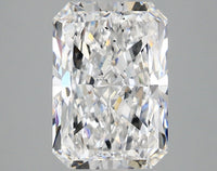 Premium 2.99 CT Radiant Shape D Color SI1 Clarity Lab grown Diamond For Same Sky