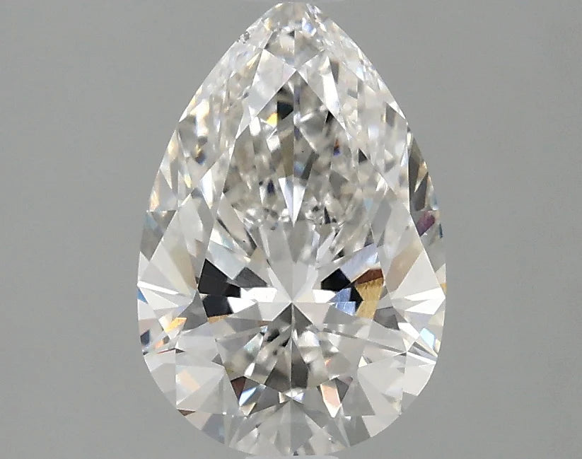 Fantastic 0.38 CT Pear Shape D Color VS1 Clarity Moissanite Diamond For Late July