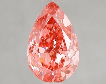 Perfect 1.50 CT Pear Shape Fancy Vivid Pink Color VS1 Clarity Lab Grown Diamond For Slow Fade