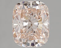 Stylish 1.54 CT Cushion Shape Fancy Intense Pink Color VS1 Clarity Moissanite Diamond For Surprise Ring