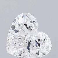 Elegant Of 5.22 CT Heart Shape D Color VS1 Clarity Moissanite Diamond For Sweet Air