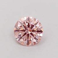 Shiny choice 1.00 CT Round Shape Fancy Pink Color VS2 Clarity Lab Grown Diamond For Lost Hours