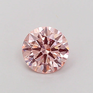 Shiny choice 1.00 CT Round Shape Fancy Pink Color VS2 Clarity Lab Grown Diamond For Lost Hours