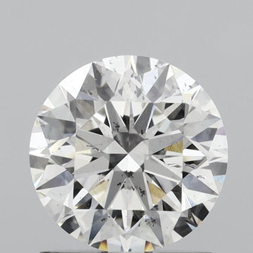 Trendy 1.13 CT Round Shape F Color SI2 Clarity Lab Grown Diamond For the Past Blue