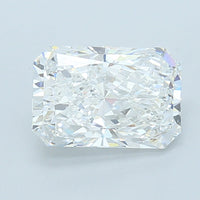 Trendy 3.02 CT Radiant Shape E Color VVS2 Clarity Lab Grown Diamond For Lost Hours