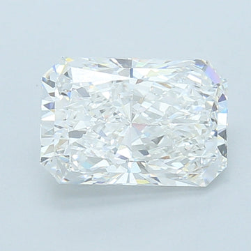 Trendy 3.02 CT Radiant Shape E Color VVS2 Clarity Lab Grown Diamond For Lost Hours