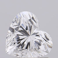 Bold Beauty 1.04 CT Heart Shape D Color VVS2 Clarity Lab grown Diamond For Anniversary Ring