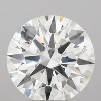 Sparkling 5.03 CT Round Shape D Color VS1 Clarity Lab Grown Diamond For Calm Eyes