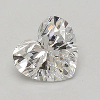 Excellent Of 0.86 CT Heart Shape D Color VS1 Clarity Moissanite Diamond For First Rain