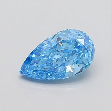Bright Antique Shape Fancy Vivid Blue Color 1.08 CT VS1 Clarity Lab grown Diamond For Cocktail Ring
