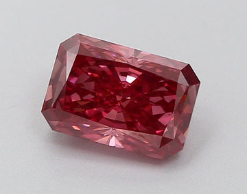 Great 1.74CT Radiant Shape Fancy Deep Pink Color VS1 Clarity Moissanite Diamond For Engagement Ring