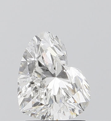 Bright F Color 1.00 CT Heart Shape VVS2 Clarity Lab grown Diamond For Cocktail Ring