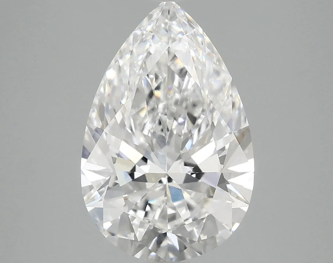Fantastic 3.08 CT Pear Shape D Color VVS2 Clarity Moissanite Diamond For One Reason