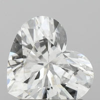Excellent of 1.05 CT Heart Shape VS2 Clarity E Color Moissanite Diamond For her Ring