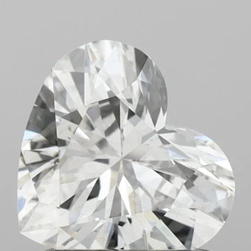 Excellent of 1.05 CT Heart Shape VS2 Clarity E Color Moissanite Diamond For her Ring