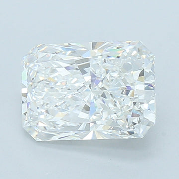 Bright 3.06 CT Radiant Shape E Color VVS2 Clarity Lab Grown Diamond For Lost Hours