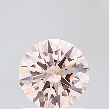 Bright choice 1.01 CT Round Shape Fancy Pink Color VS2 Clarity Lab Grown Diamond For One Tomorrow
