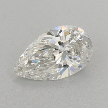Bright 0.56 CT Pear Shape F Color VVS2 Clarity Lab Grown Diamond For New Dawn