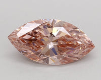 Latest Marquise Shape 1.78 CT Fancy Intense Pink Color VS2 Clarity Lab grown Diamond For Wedding Ring