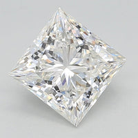 Brilliant 2.07 CT Princess Shape F Color VS2 Clarity Lab Grown Diamond For Long After