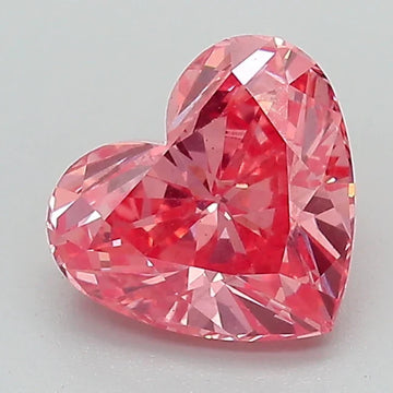 Timeless Of 1.06 CT Heart Shape Fancy Intense Pink Color VS2 Clarity Moissanite Diamond For This Still