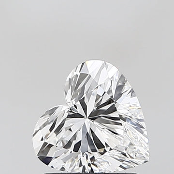 Classic VS1 Clarity 1.00 CT Heart Shape D Color Lab grown Diamond For Custom Ring