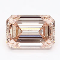 Excellent Fancy Intense Pink Color 2.19 CT Emerald Shape SI1 Clarity Moissanite Diamond For Gift Ring