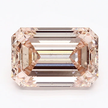 Excellent Fancy Intense Pink Color 2.19 CT Emerald Shape SI1 Clarity Moissanite Diamond For Gift Ring