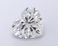 Timeless Of 1.58 CT Heart Shape D Color VS1 Clarity Moissanite Diamond For Slow Fire