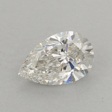 Classic 0.57 CT Pear Shape F Color VVS2 Clarity Lab Grown Diamond For Soft Truth