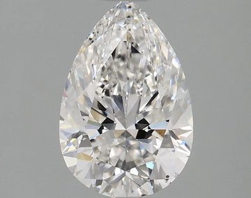 Fine 0.32 CT Pear Shape D Color VS1 Clarity Moissanite Diamond For Her Smile