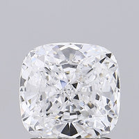 Timeless VVS2 Clarity 1.51 CT Cushion Shape D Color Moissanite Diamond For Engagement Ring