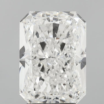 Luxury 3.08 CT Radiant Shape E Color VVS2 Clarity Lab Grown Diamond For Lost Hours