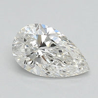 Luxury 0.59 CT Pear Shape F Color VVS2 Clarity Lab Grown Diamond For Stillness