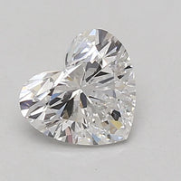 Minimalist Of 0.87 CT Heart Shape D Color VS1 Clarity Moissanite Diamond For Good Vibes