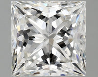 Sustainable 2.10 CT Princess Shape F Color VS2 Clarity Lab Grown Diamond For Long After