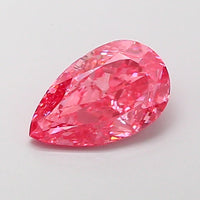Sustainable 1.57 CT Pear Shape Fancy Vivid Pink Color VS1 Clarity Lab Grown Diamond For One Touch