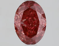 Top Quality Fancy Vivid Pinkish Pink Color 1.11 CT Oval Shape VS1 Clarity Moissanite Diamond For Custom Ring