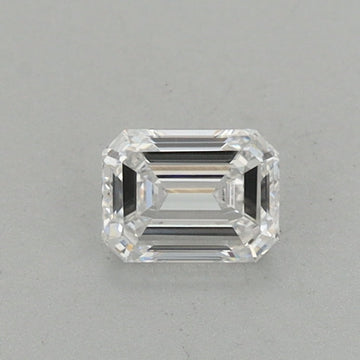 Elegant Of 0.38 CT Emerald Shape D Color VS1 Clarity Lab Grown Diamond For Soft Glow