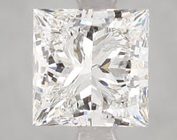 Brilliant 3.06 CT Princess Cut with IGI Certificate Moissanite Diamond G Color VVS2 Clarity For Create Your Dream Solitaire Ring