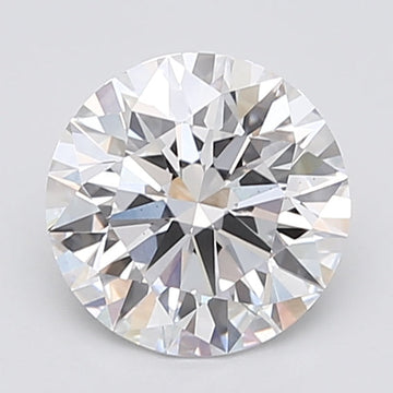 Bold Beauty 3.08 CT Round Shape D Color VS2 Clarity Moissanite Diamond For Party Ring