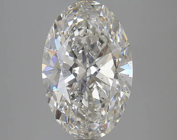 Ultimate 4.30 CT Oval Shape H Color SI1 Clarity Moissanite Diamond For Wedding Ring