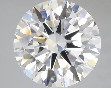 Trendy 5.09 CT Round Shape D Color VVS2 Clarity Moissanite Diamond For Someone Ring