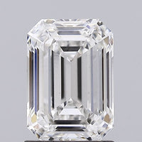 Minimalist 1.70 CT Emerald Shape G Color VS1 Clarity Lab grown Diamond For Cocktail Ring