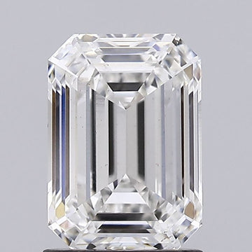 Minimalist 1.70 CT Emerald Shape G Color VS1 Clarity Lab grown Diamond For Cocktail Ring