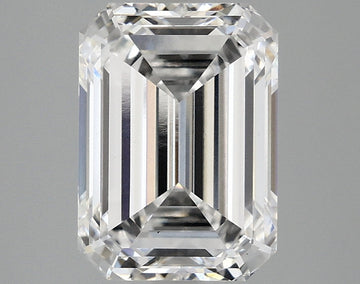 Unique Of 3.09 CT Emerald Shape D Color VS1 Clarity Lab Grown Diamond For One Wish
